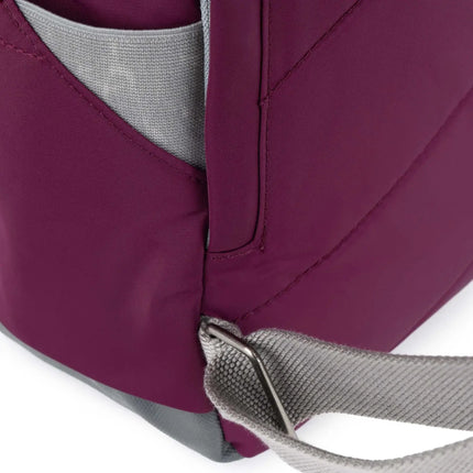 ROKA London Canfield Backpack in Royal Burgundy Nylon