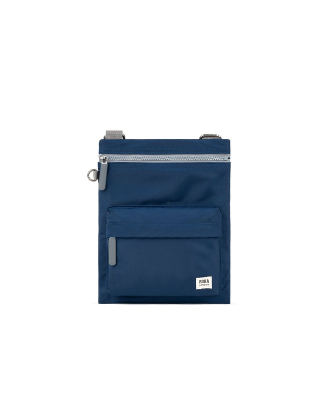 ROKA London Chelsea B Crossbody Bag in Crisp Blue Nylon