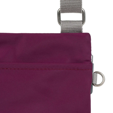ROKA London Chelsea B Crossbody Bag in Royal Burgundy Nylon