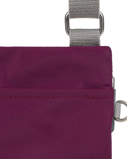 ROKA London Chelsea B Crossbody Bag in Royal Burgundy Nylon