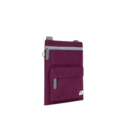 ROKA London Chelsea B Crossbody Bag in Royal Burgundy Nylon