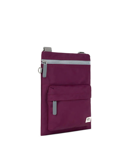 ROKA London Chelsea B Crossbody Bag in Royal Burgundy Nylon