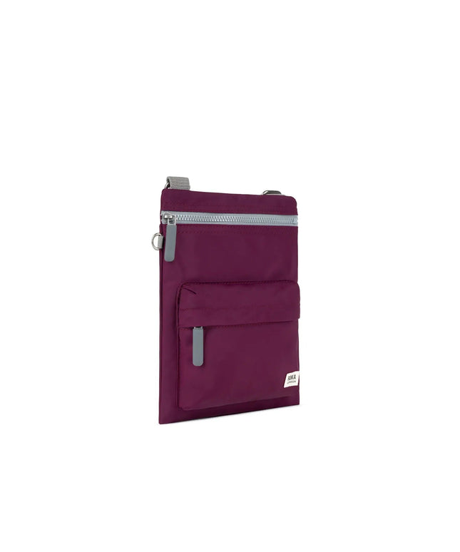 ROKA London Chelsea B Crossbody Bag in Royal Burgundy Nylon