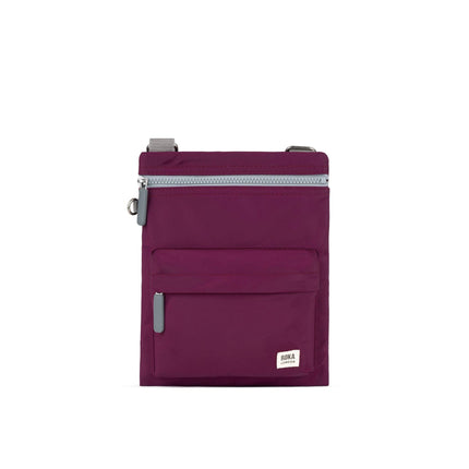 ROKA London Chelsea B Crossbody Bag in Royal Burgundy Nylon
