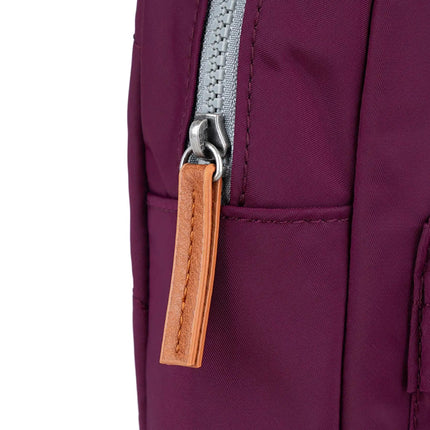ROKA London Willesden Sling Bag in Royal Burgundy Nylon