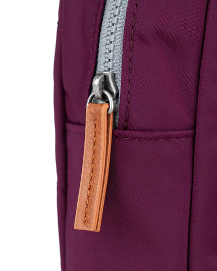 ROKA London Willesden Sling Bag in Royal Burgundy Nylon