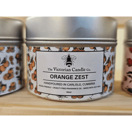 Hand-Poured Luxury Scented Candles Orange Zest