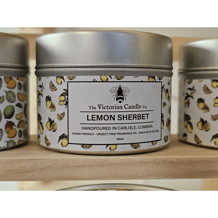 Hand-Poured Luxury Scented Candles Lemon Sherbet