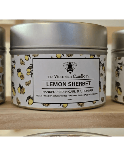 Hand-Poured Luxury Scented Candles Lemon Sherbet