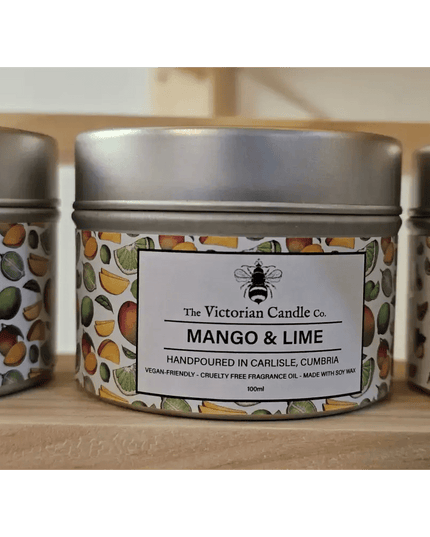 Hand-Poured Luxury Scented Candles Mango and Lime