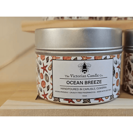 Hand-Poured Luxury Scented Candles Ocean Breeze