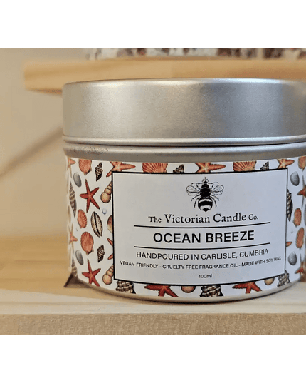 Hand-Poured Luxury Scented Candles Ocean Breeze