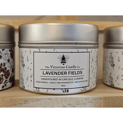 Hand-Poured Luxury Scented Candles Lavender Fields