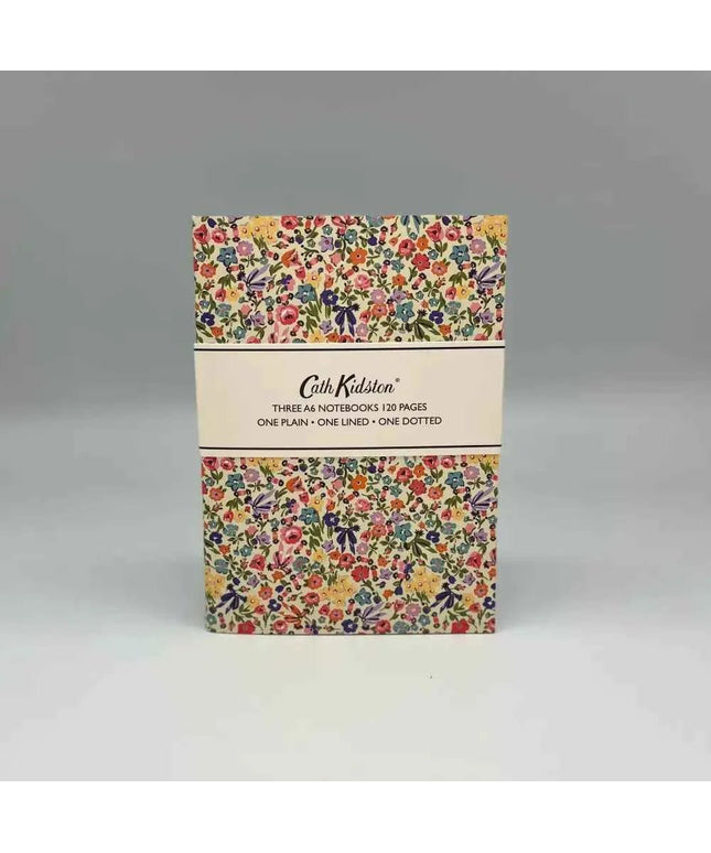Set of 3 A6 notebooks Floral designs - Cath Kidston