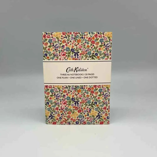 Set of 3 A6 notebooks Floral designs - Cath Kidston