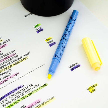 Set of 4 Erasable Highlighters - Kikkerland