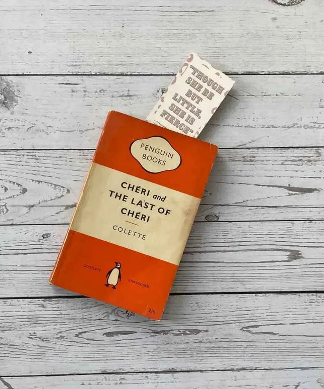 Shakespeare Literary Quote Bookmark