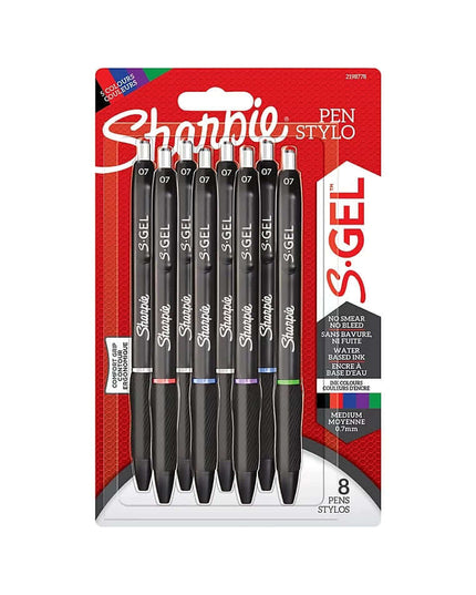 Sharpie Pen Stylo S Gel 8 pens Collection