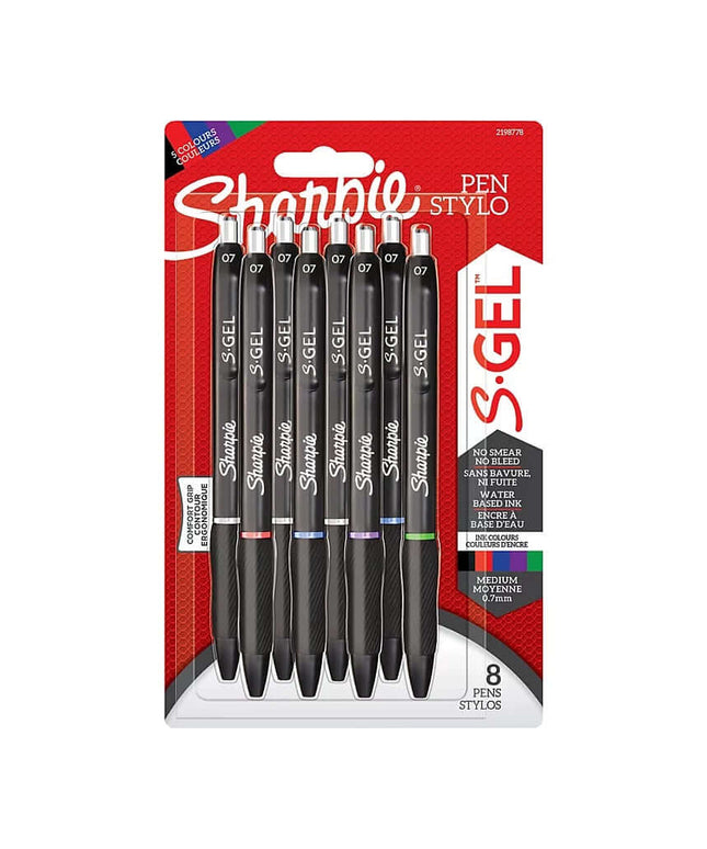 Sharpie Pen Stylo S Gel 8 pens Collection