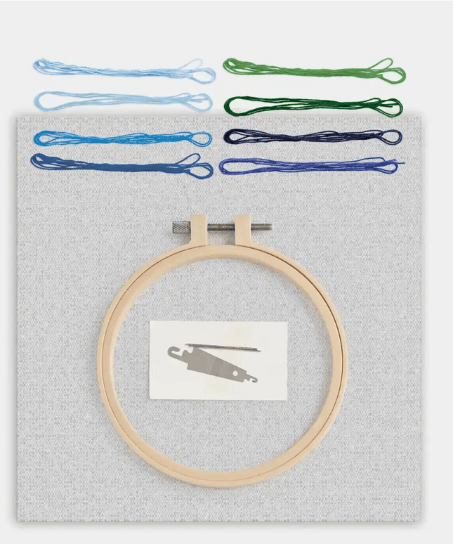 Simply Make Embroidery Kit - Bluebell