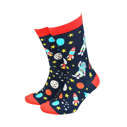 Space Men’s Bamboo Socks – Soft, Sustainable Sock Therapy
