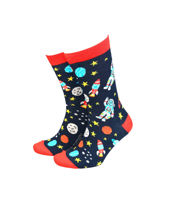 Space Men’s Bamboo Socks – Soft, Sustainable Sock Therapy