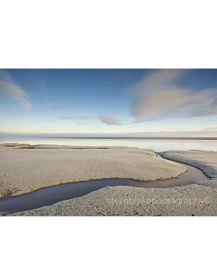 Steve Blake Photography Greetings Cards Winter Sunrise on the Solway