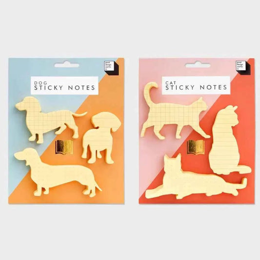 Sticky Notes - Cat and Dog