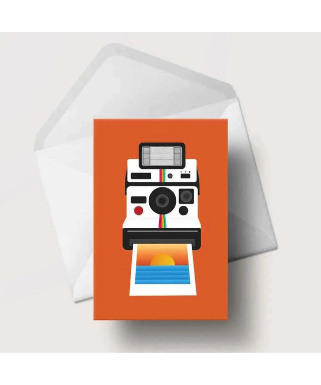 Polaroid Camera Greetings Card
