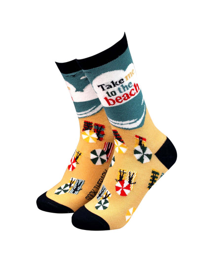 Take me to the Beach - Women's Bamboo Socks