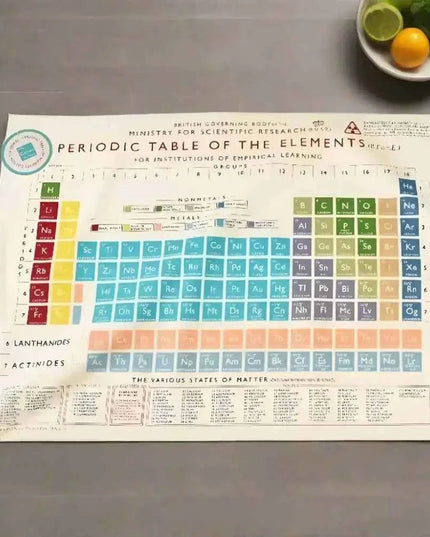 Periodic Table Cotton Tea Towel
