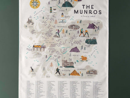 The Munros Tea Towel