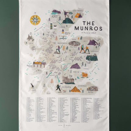 The Munros Tea Towel