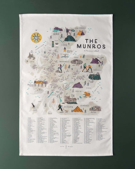 The Munros Tea Towel