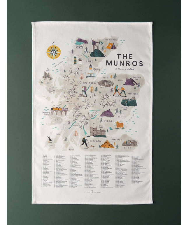 The Munros Tea Towel