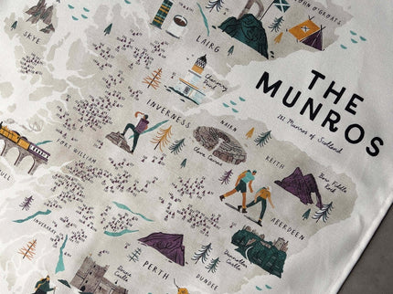 The Munros Tea Towel