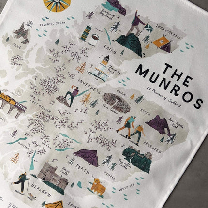 The Munros Tea Towel