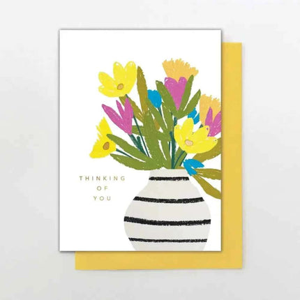 Thinking Of You Flowers card