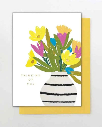 Thinking Of You Flowers card