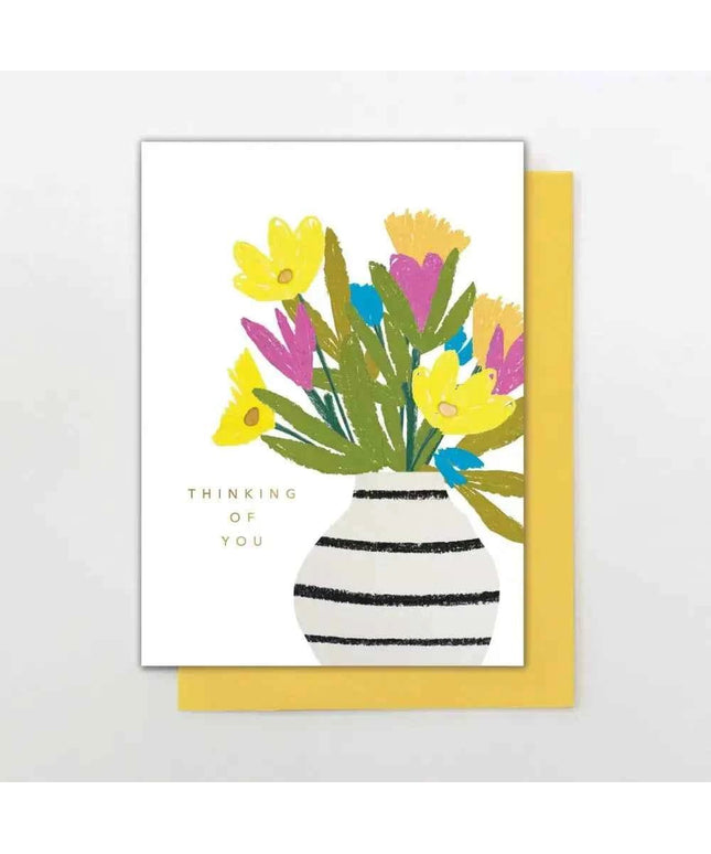 Thinking Of You Flowers card