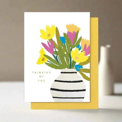 Thinking Of You Flowers card