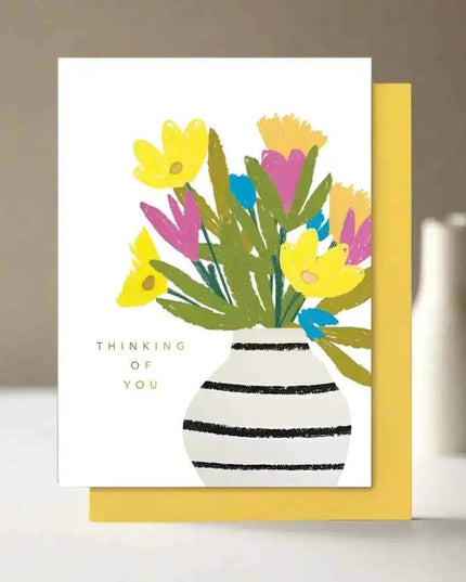 Thinking Of You Flowers card