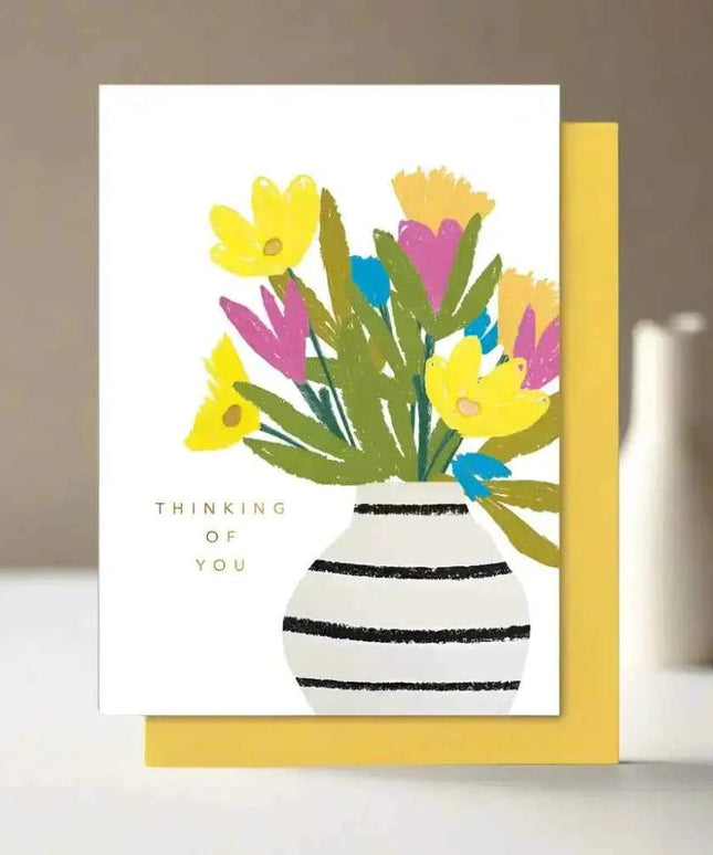 Thinking Of You Flowers card