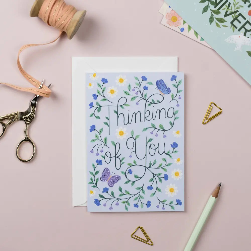 Thinking Of You | Sympathy Card | Greeting Card