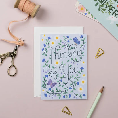 Thinking Of You | Sympathy Card | Greeting Card