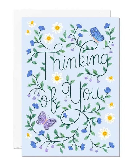Thinking Of You Greetings Card