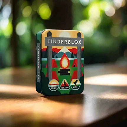 Tinderblox - A family game for 2 to 6 players.