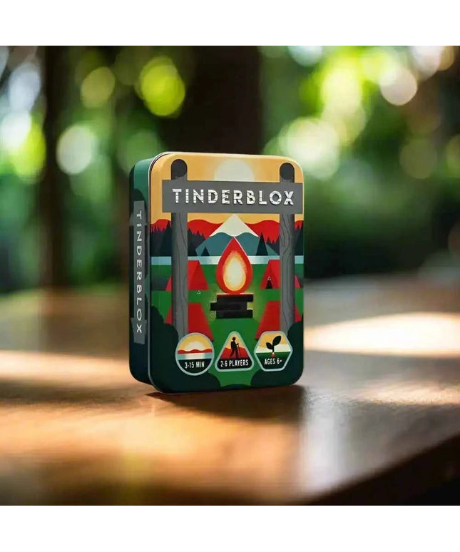 Tinderblox - A family game for 2 to 6 players.