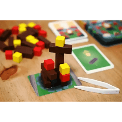 Tinderblox - A family game for 2 to 6 players.