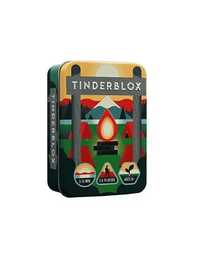 Tinderblox - A family game for 2 to 6 players.